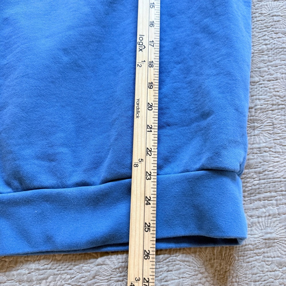 Politics Smiley Face Sweatshirt Blue Cotton‎ Fleece Made in USA Small - Picture 5 of 8